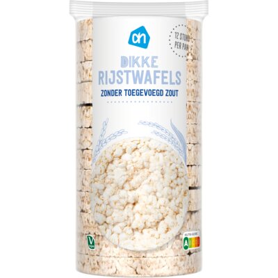 AH Dikke rijstwafels zonder toegevoegd zout