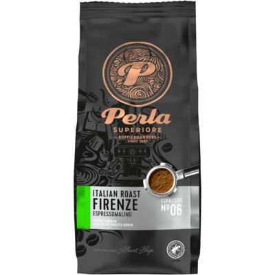 Perla Superiore Italian roast Firenze espressomaling