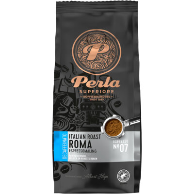 Perla Superiore Italian roast Roma espressomaling