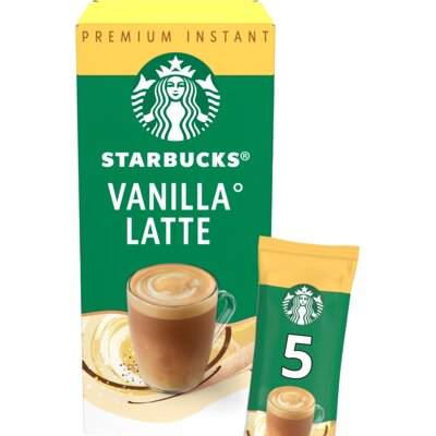 Starbucks Vanilla latte instant sticks