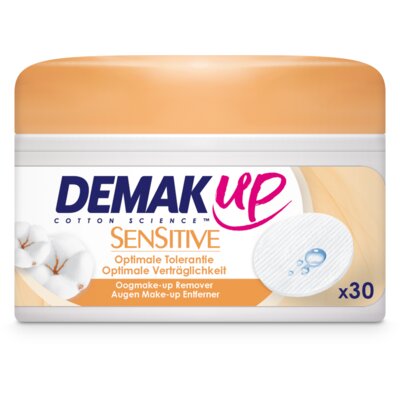 Demak'Up Sensitive oogmake-up remover pads