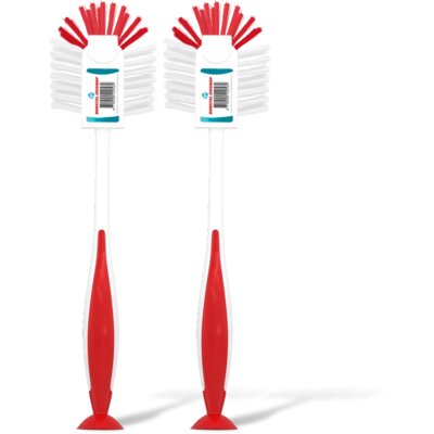 AH Afwasborstel met zuignap 2-pack