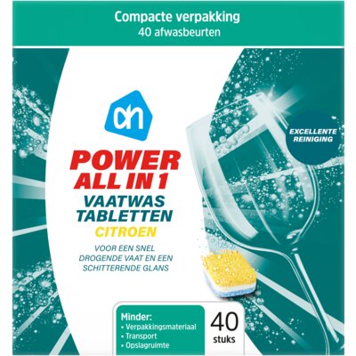 AH Power all in 1 vaatwastab citroen