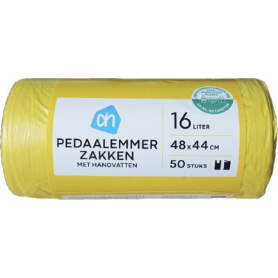AH Pedaalemmerzakken handvatten 16 liter