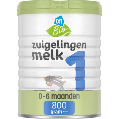 AH Biologisch Zuigelingenmelk 1 standaard 0-6 maanden