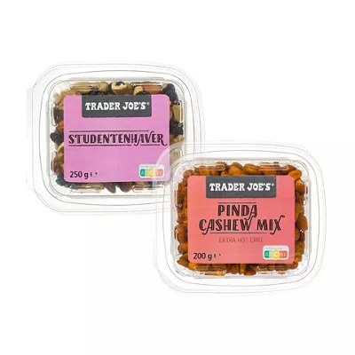 Gekruide pinda-cashewmix of studentenhaver