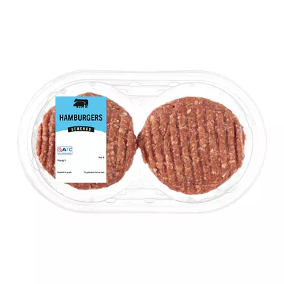Hamburgers gemengd