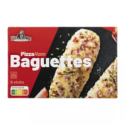 Pizza Ham Baguettes