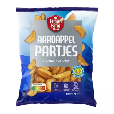 Aardappelpartjes gekruid