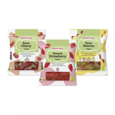 Fruit gums vegan