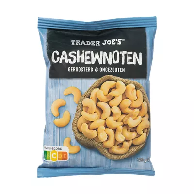 Cashewnoten geroosterd en ongezouten