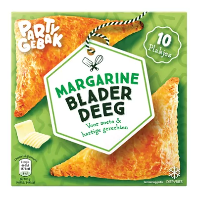 Margarine bladerdeeg