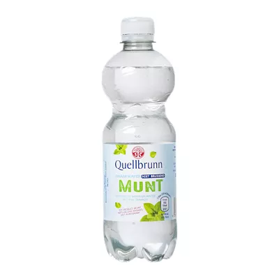 6-pack water met smaak munt