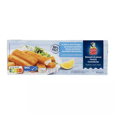 Krokante vissticks