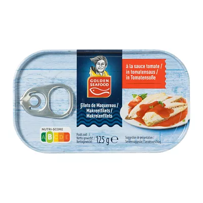 Makreel in tomatensaus