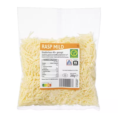 Goudse geraspte kaas 48+ mild