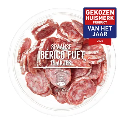 Ibérico fuetplakjes