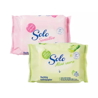 Vochtig toiletpapier