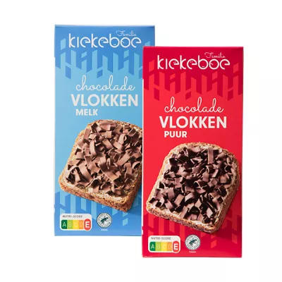 Chocoladevlokken melk of puur