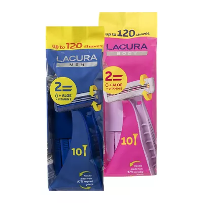 10-pack wegwerpscheermesjes