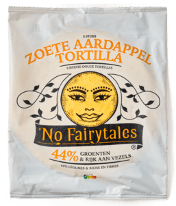 No Fairytales zoete aardappeltortilla