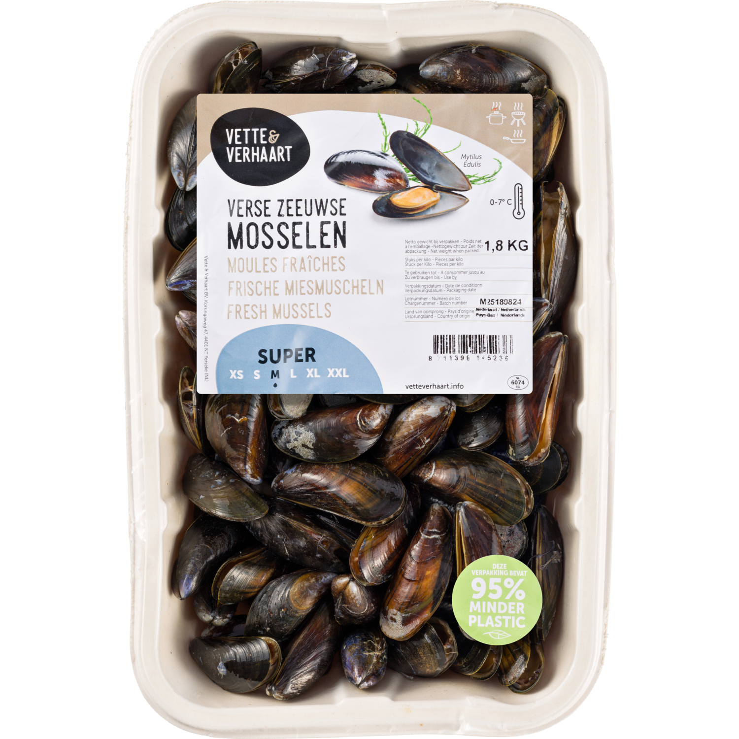 VETTE & VERHAART Mosselen super