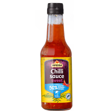 Inproba Chilisaus 50% Minder Suiker 250 ml