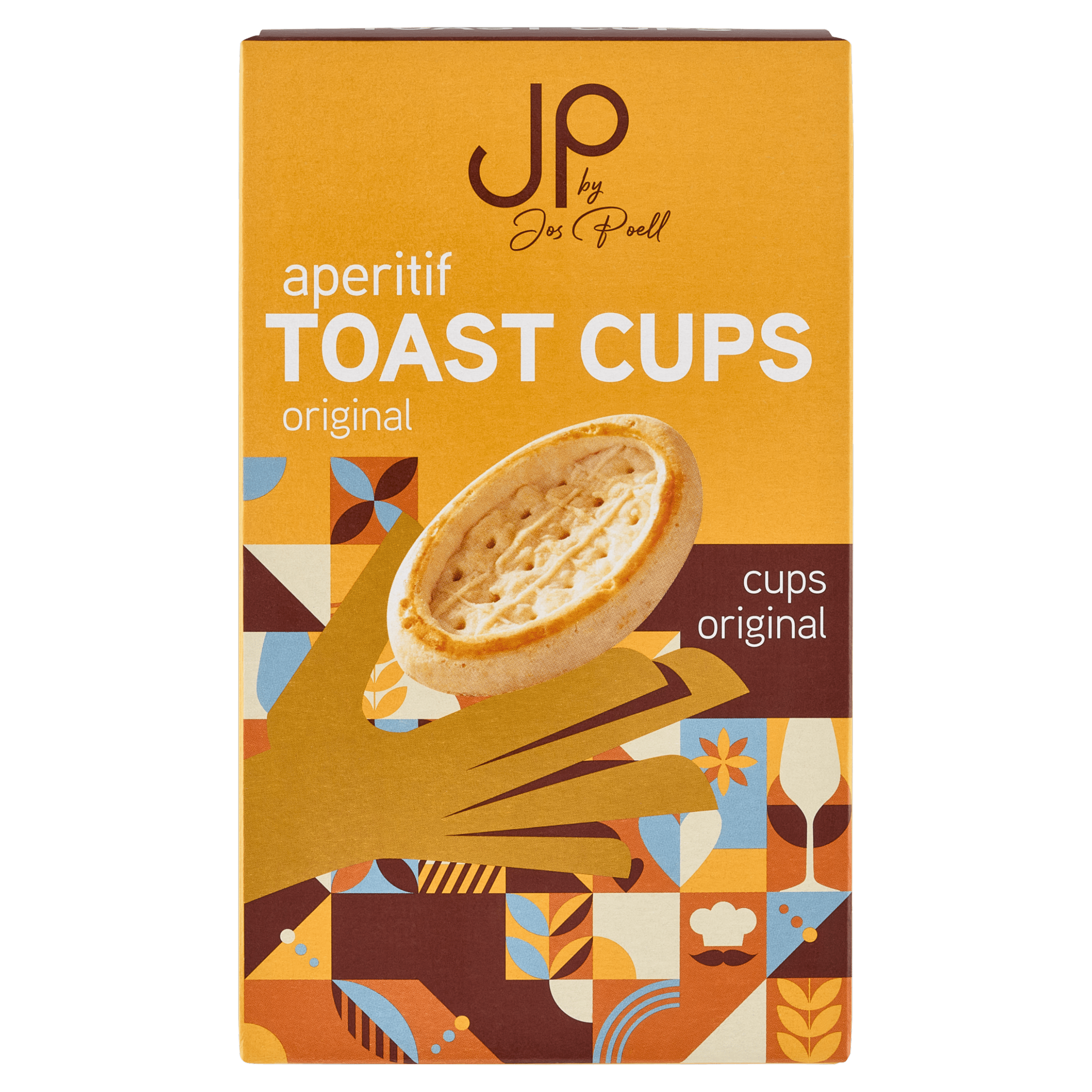 Jos Poell Aperitif Toast Cups