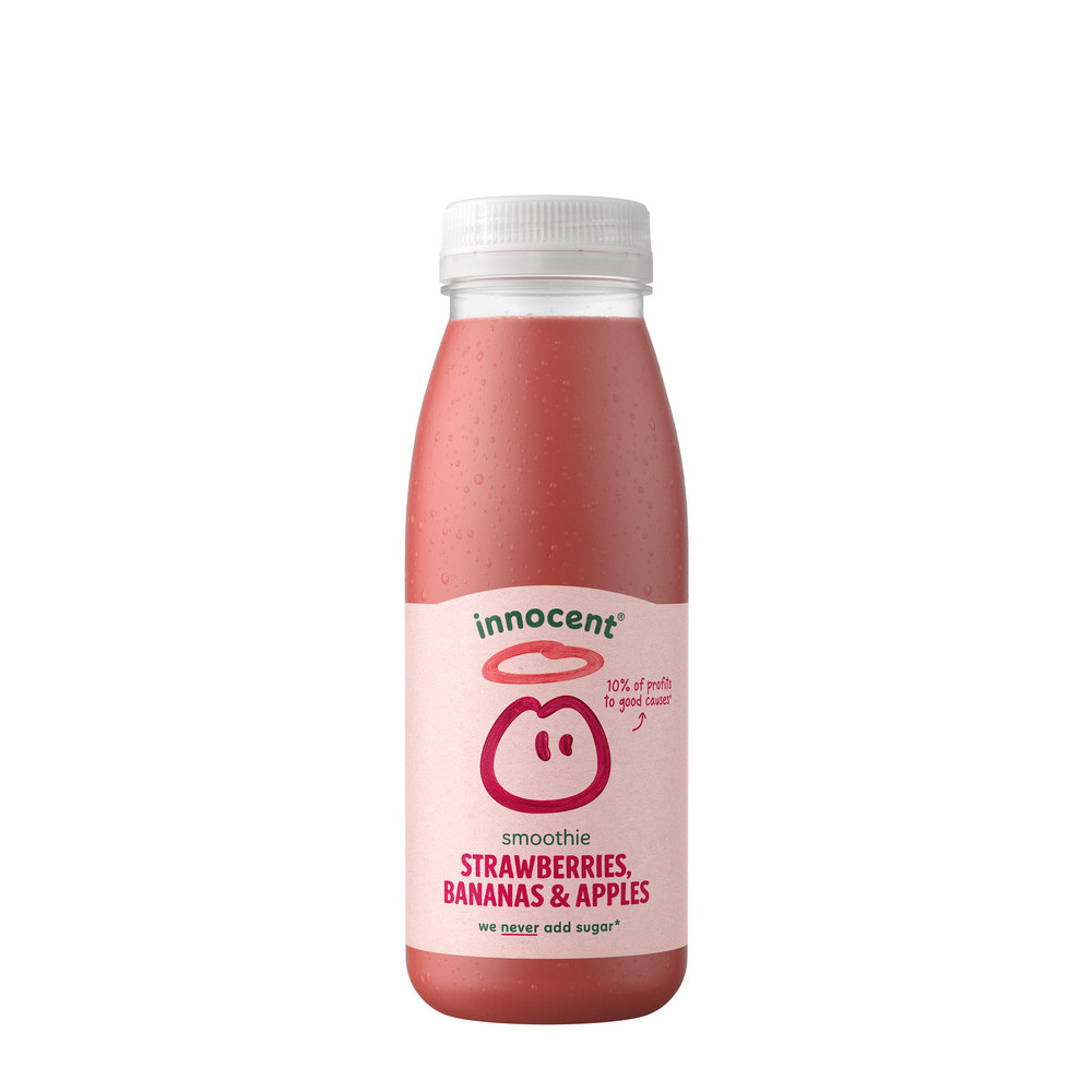 Innocent smoothie aardbei banaan