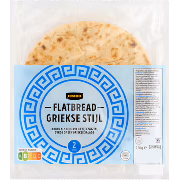 Jumbo Grieks Flatbread 2x110g