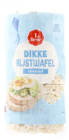 1 de Beste Rijstwafels met zeezout