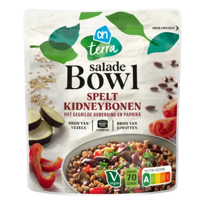 AH Terra Saladebowl spelt kidneybonen