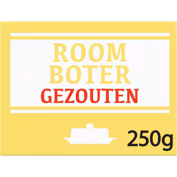 Merkloos Roomboter Gezouten 250 g