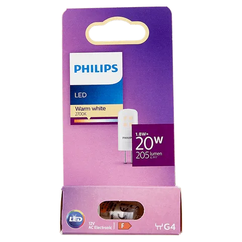 Philips LED capsule 20W G4 WW 12V ND SRT6