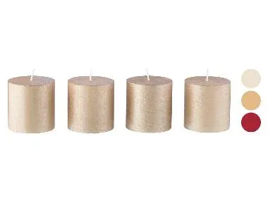LIVARNO® Stompkaarsen, 4 stuks