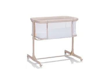 FILLIKID Co-sleeper, in hoogte verstelbaar, vanaf 0 jaar (Caramel, 57 x 90 cm)